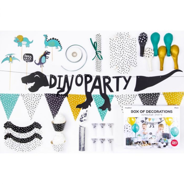 Party Dekoration Set - Dinosaurier